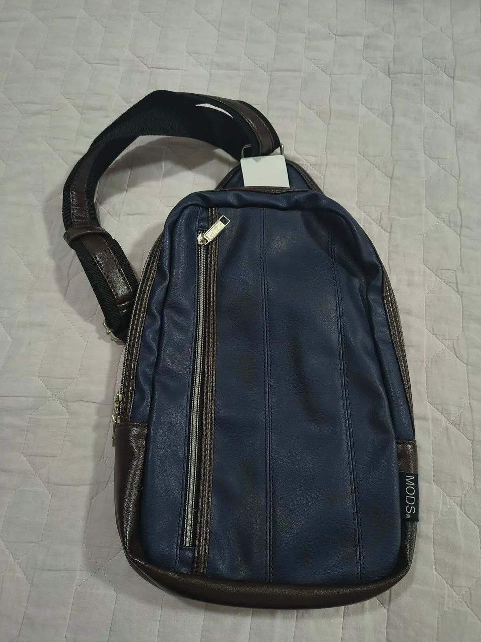 Bolsa Transversal shoulder bag Masculina Couro