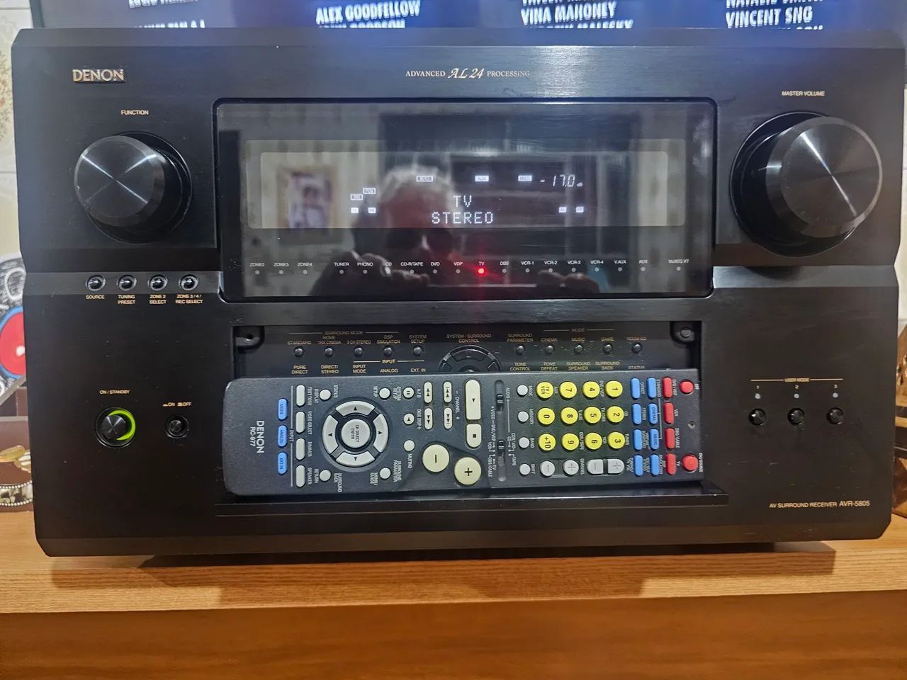 Receiver Denon AVR-5805  - Foto 3