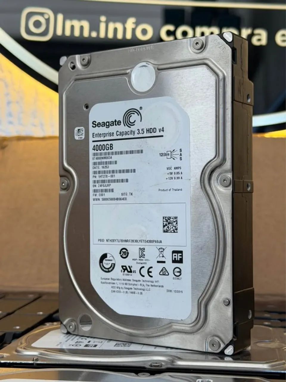 HD 4TB SAS SEAGATE - Foto 2