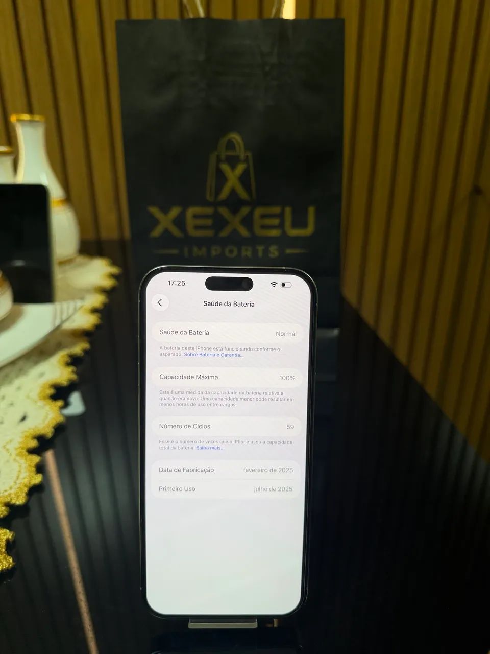 IPHONE 16 PRO MAX 256GB - Bateria 100% 59 ciclos - Foto 2