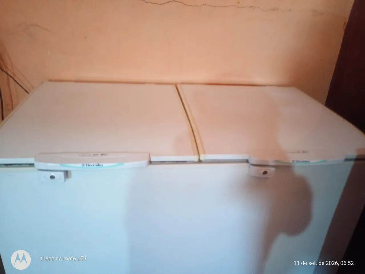 Freezer Electrolux 400L aceitamos cartão 