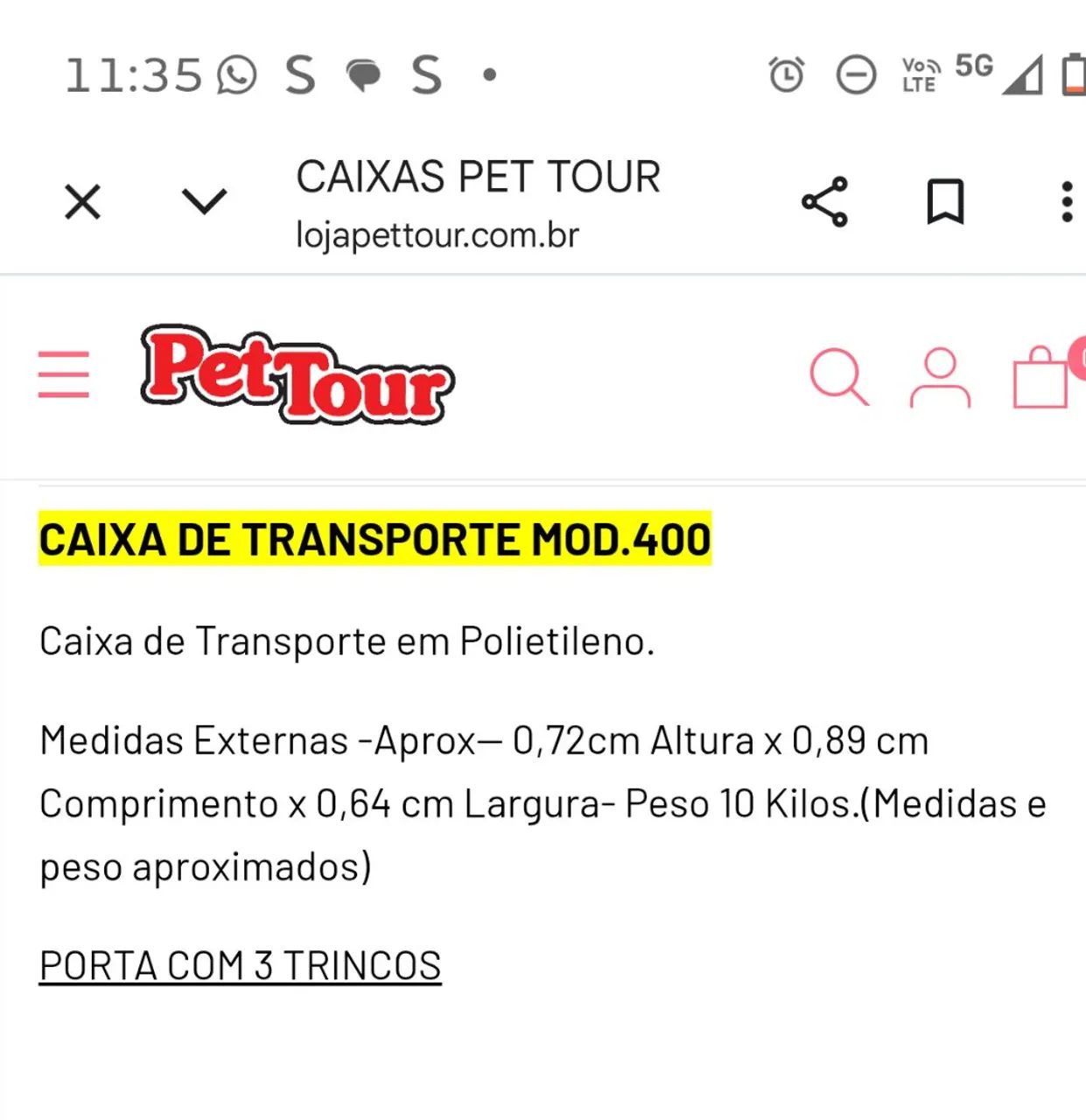 Caixa de transporte - Foto 5