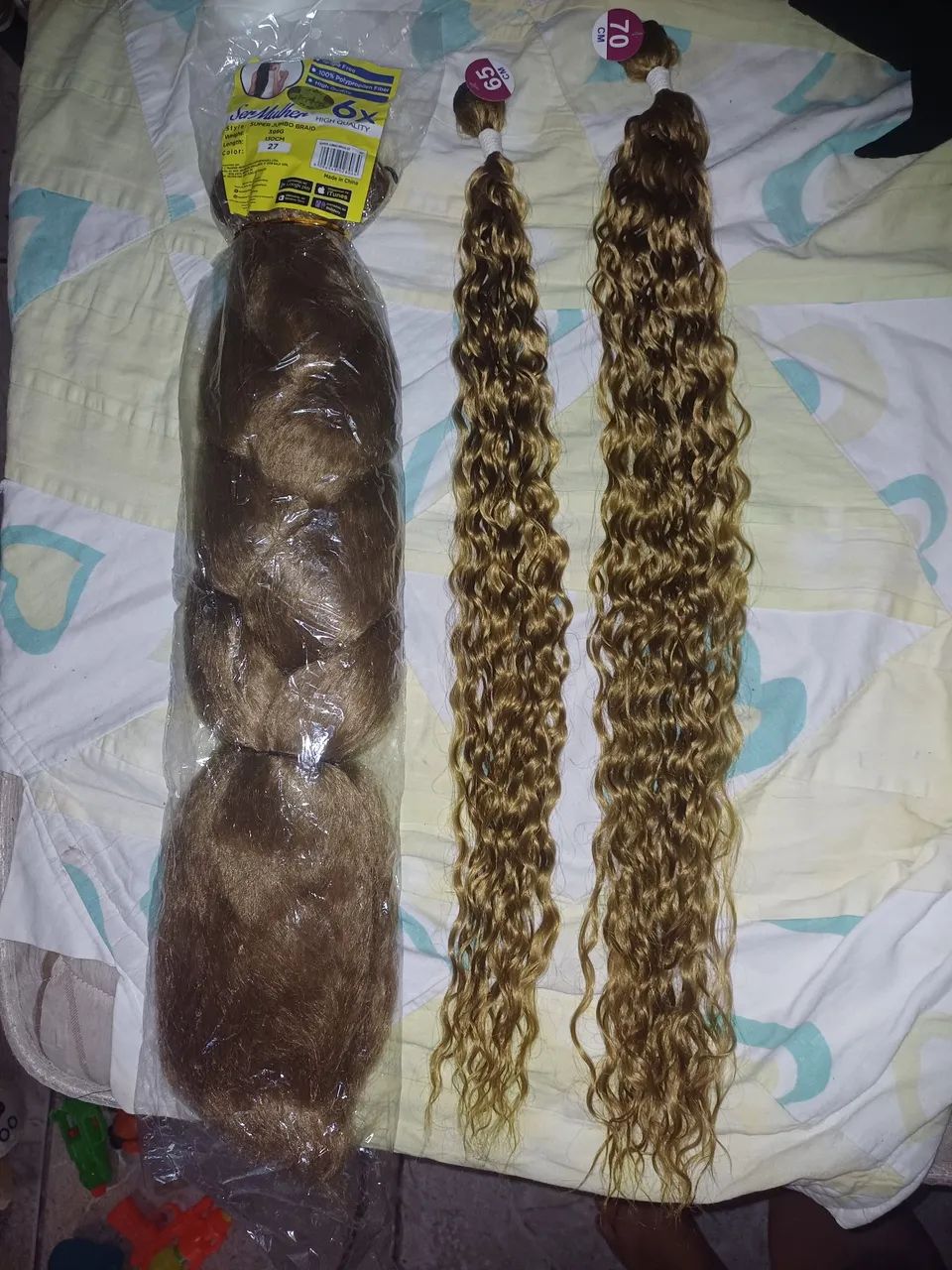 Super jumbo braid e cabelo organico