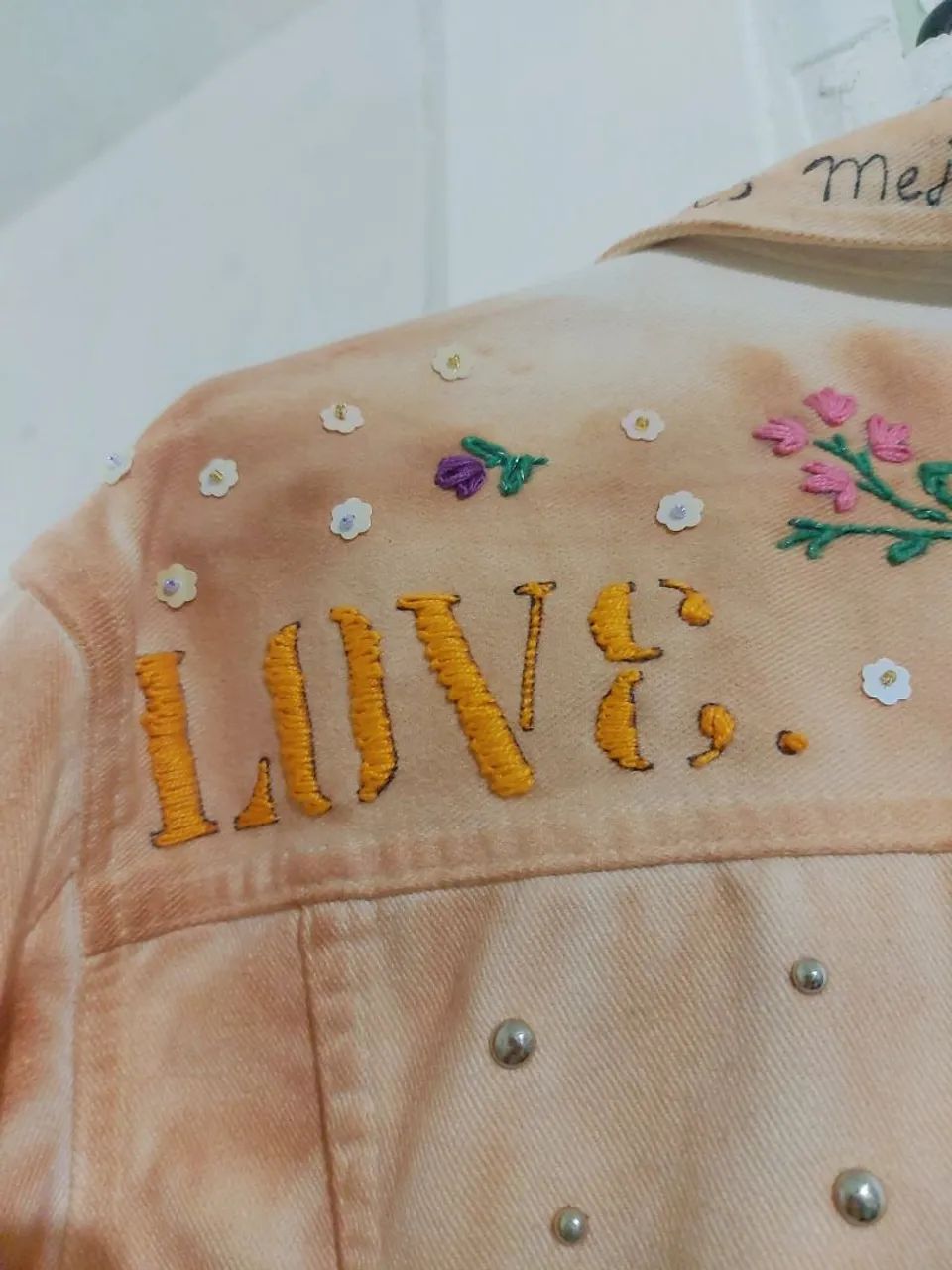 Jaqueta vintage customizada - Foto 5