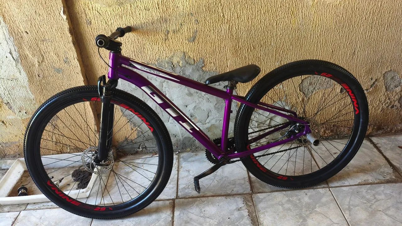 BICICLETA GTI ROXA ARO 29 NOVA - Foto 5
