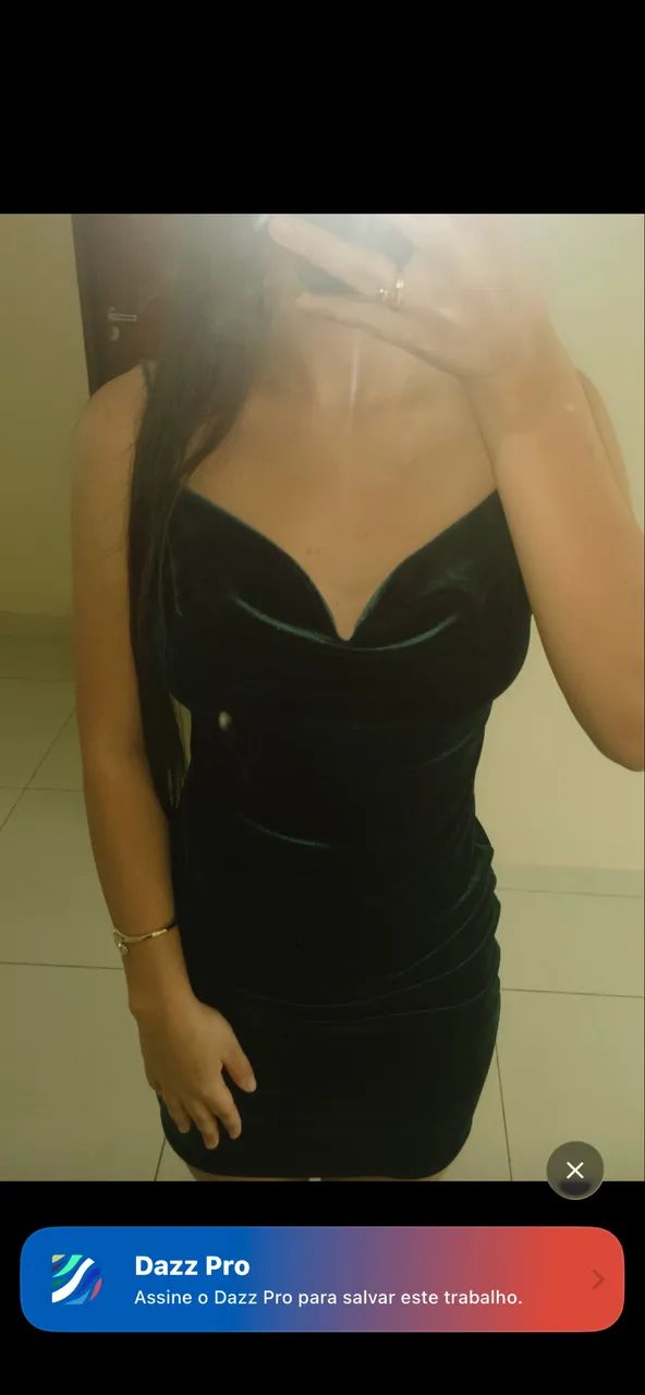 Vestido veludo elegante  - Foto 3