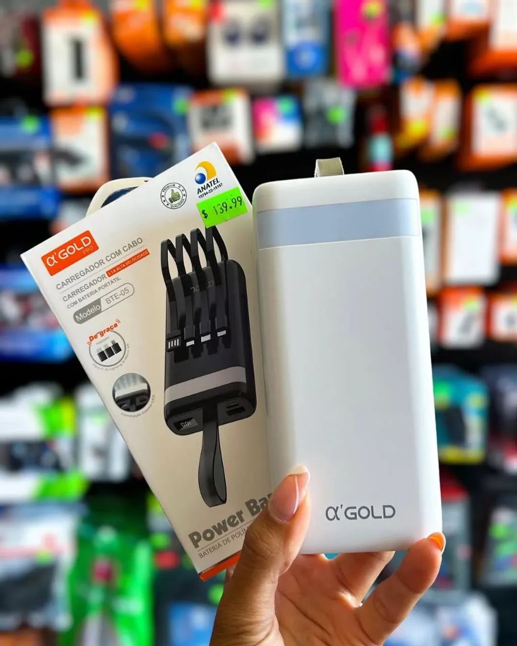 Powerbank - 20.000 - carregamento rápido  - Foto 3