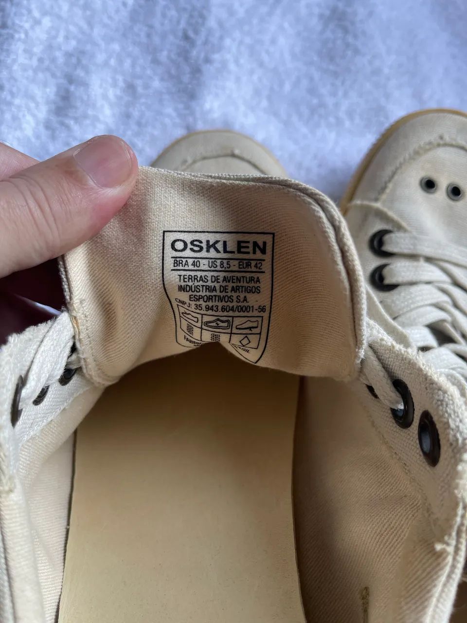 Sapa tênis Osklen 40 - Foto 2