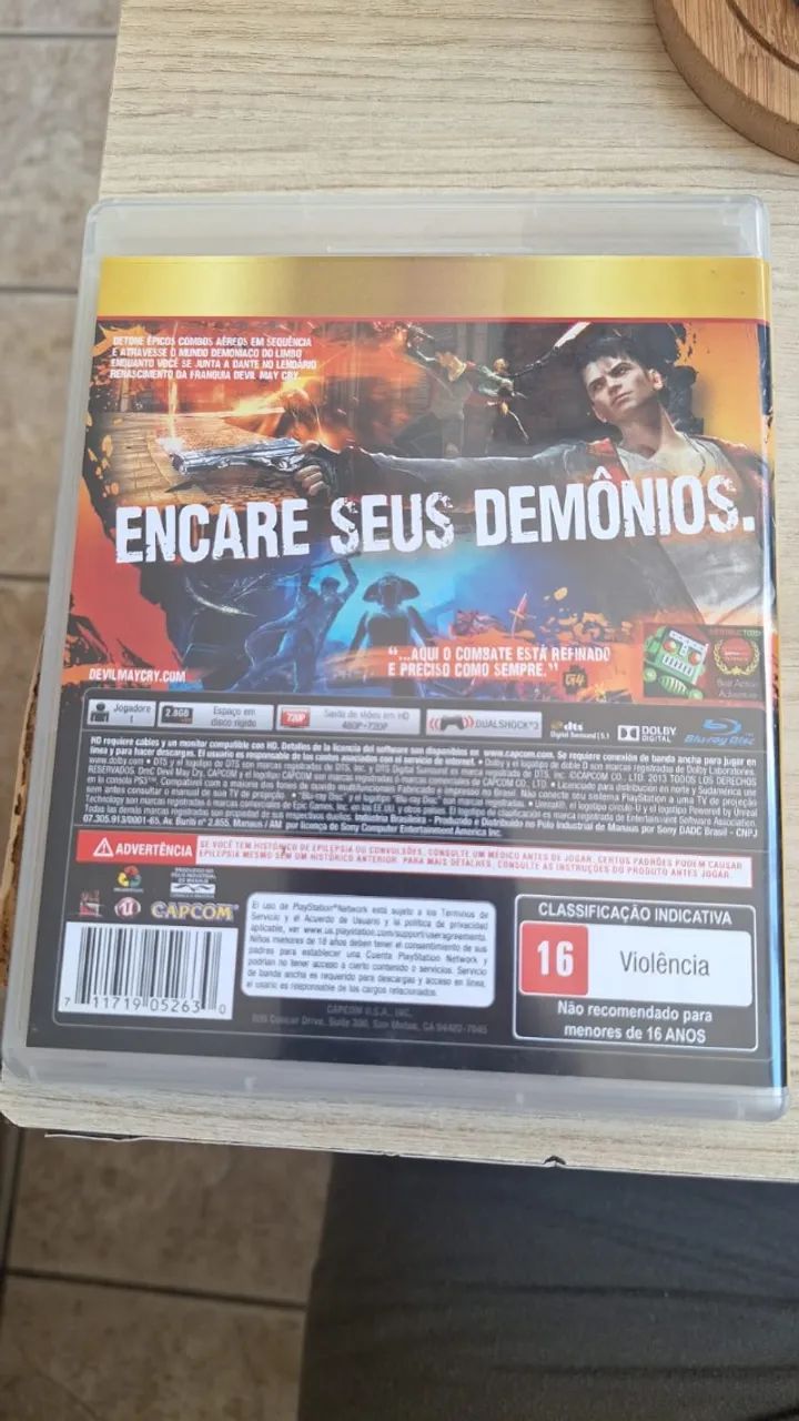 jogo dmc devil may cry para ps3 da capcom - Foto 2