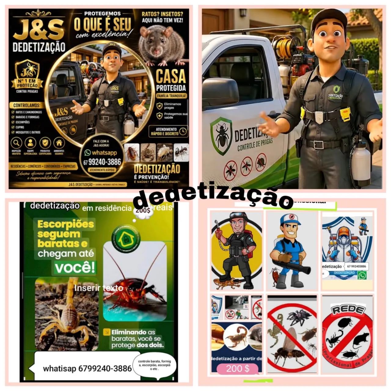 Dedetização em residência apt
