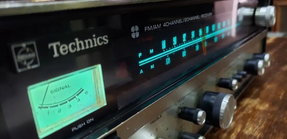 Receiver Technics - Sa-5400x - Vintage Marantz Jbl Som Caixas de