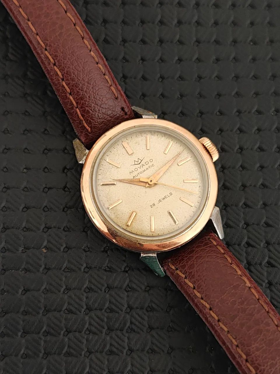 Relogio Movado Automático cal.431 Vintage pré Zenith  - Foto 4