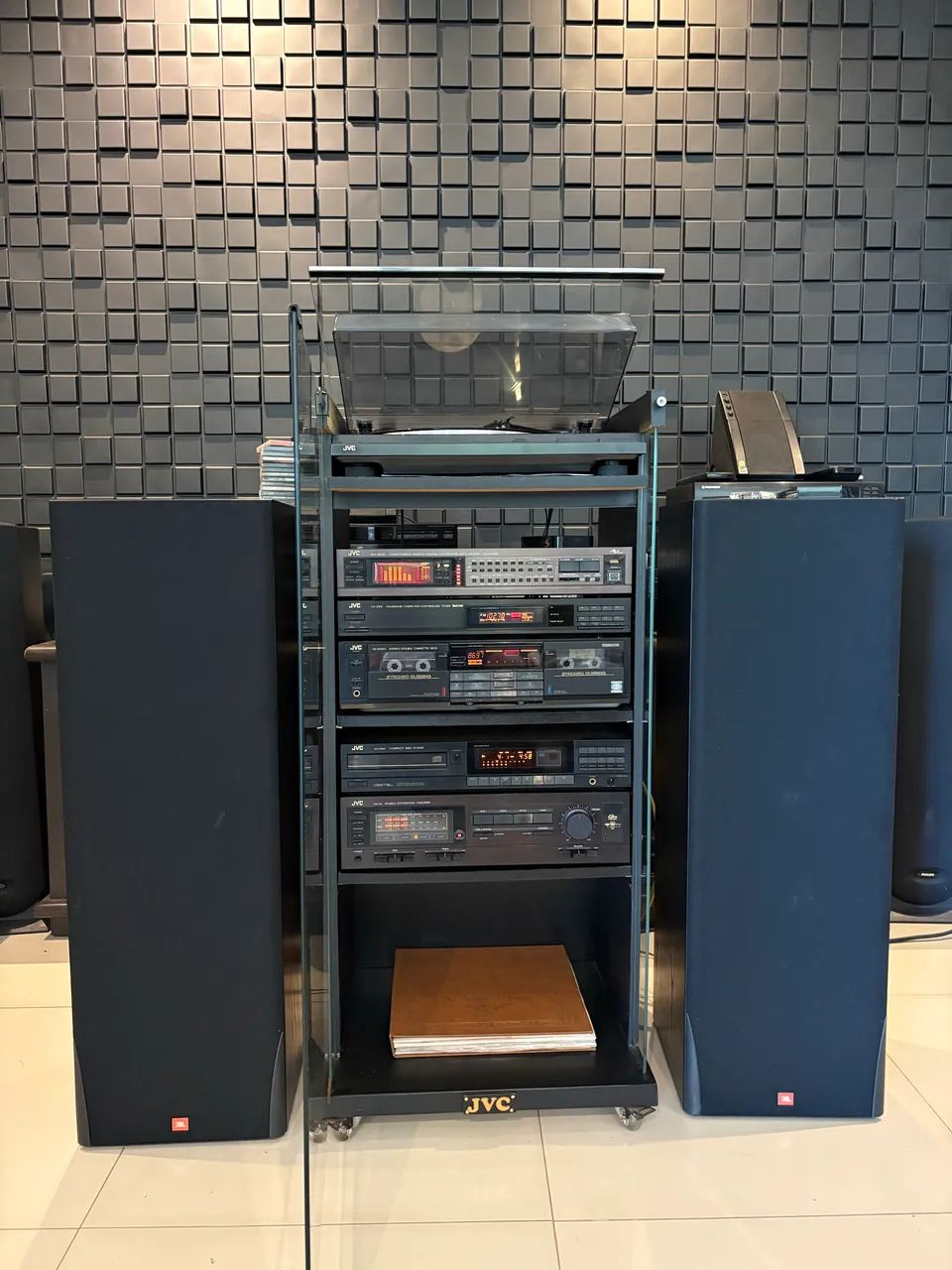 Sistem JVC completo c/ rack, n Gradiente, Pioneer, Kenwood, Marantz ? 1