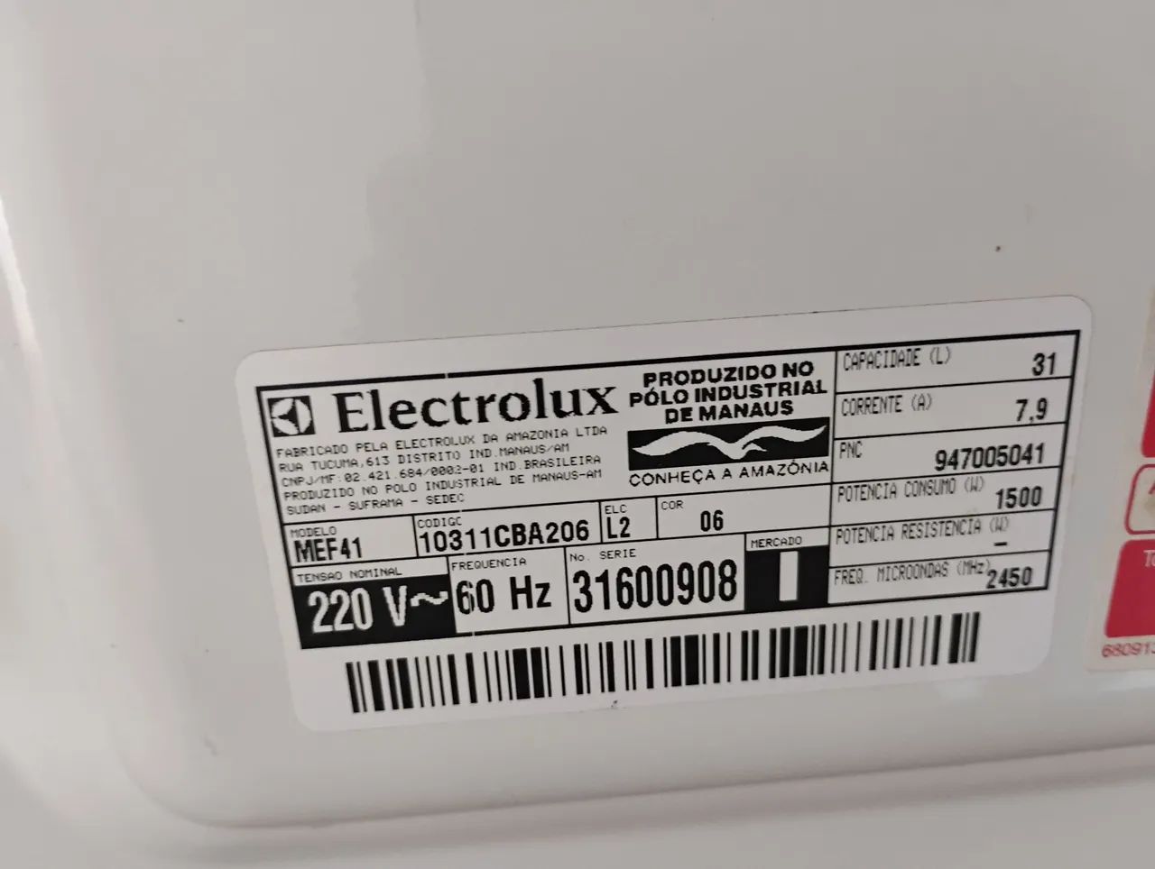 Microondas Electrolux 31 litros  - Foto 4
