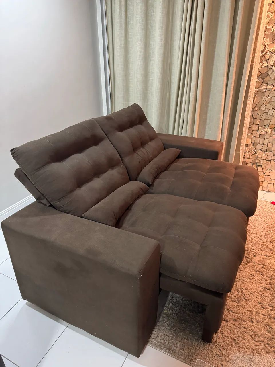Sofá reclinável e super confortável  - Foto 2