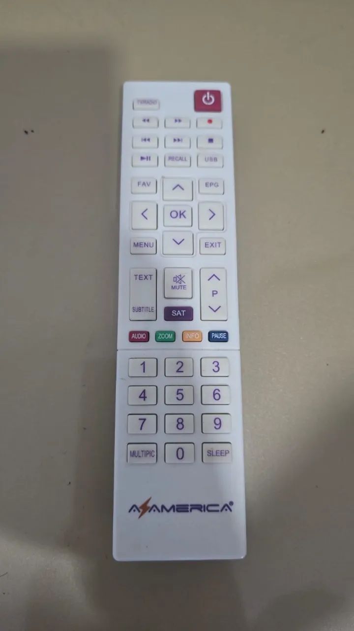 Controle remoto R$ 5,00