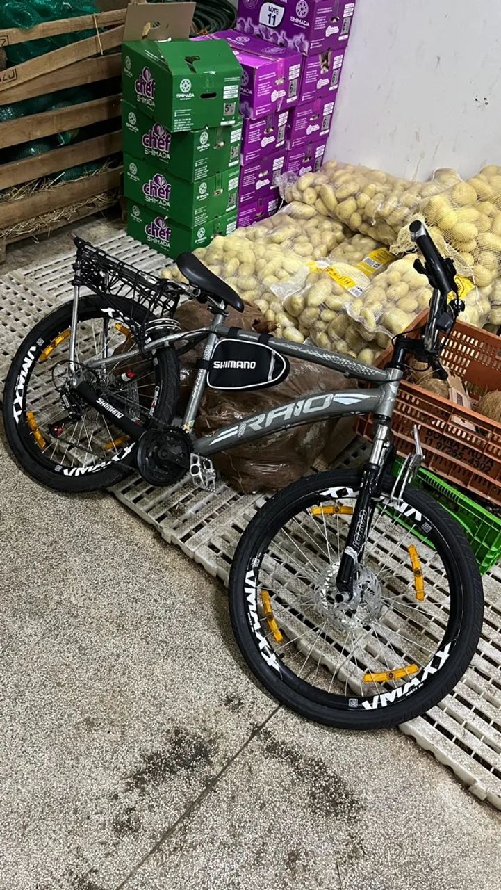 Bike raio montada