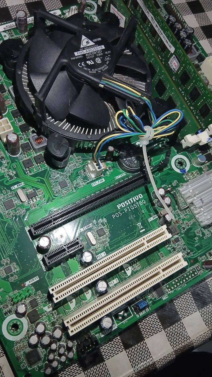 Kit placa mãe funcionando 100% - Foto 5