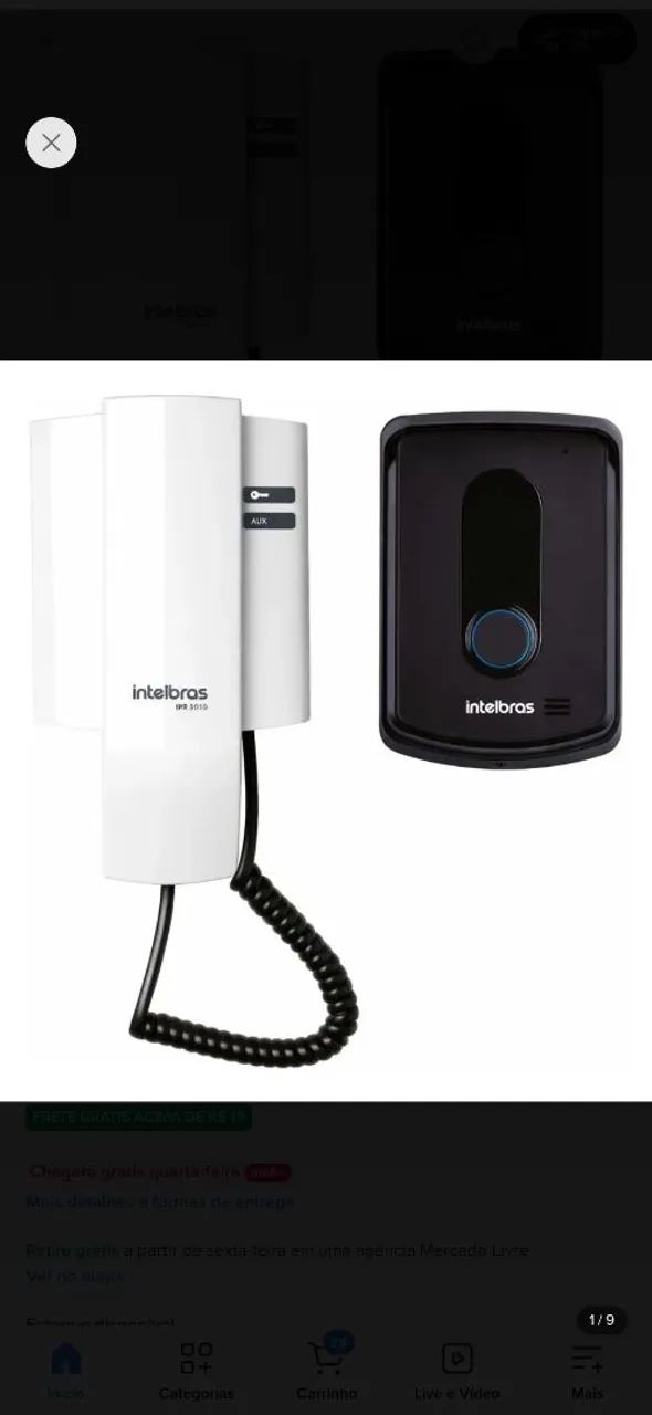 Interfone IPR 8010-Intelbras