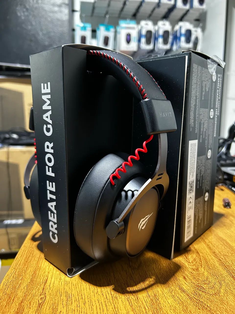 Headset gamer HAVIT com microfone destacável  - Foto 5