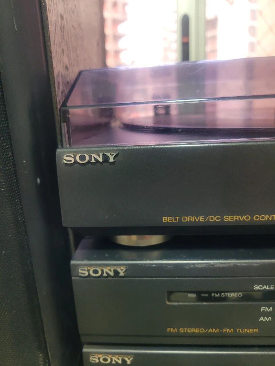 Toca Discos Sony com Caixas de Som AIWA - Foto 3