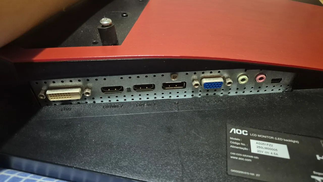 MONITOR AGON AOC 240hz - Foto 4