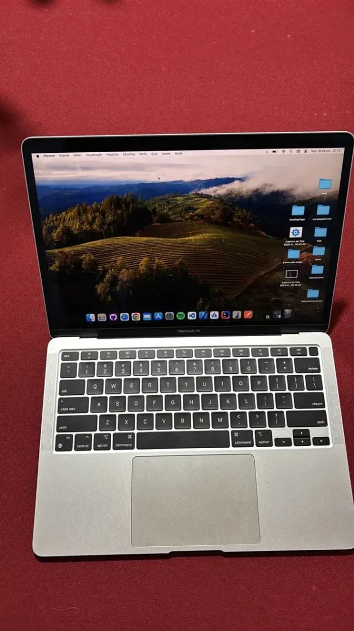 Macbook Air M1 2020 13 Cinza-espacial 8gb De Ram 256gb Ssd