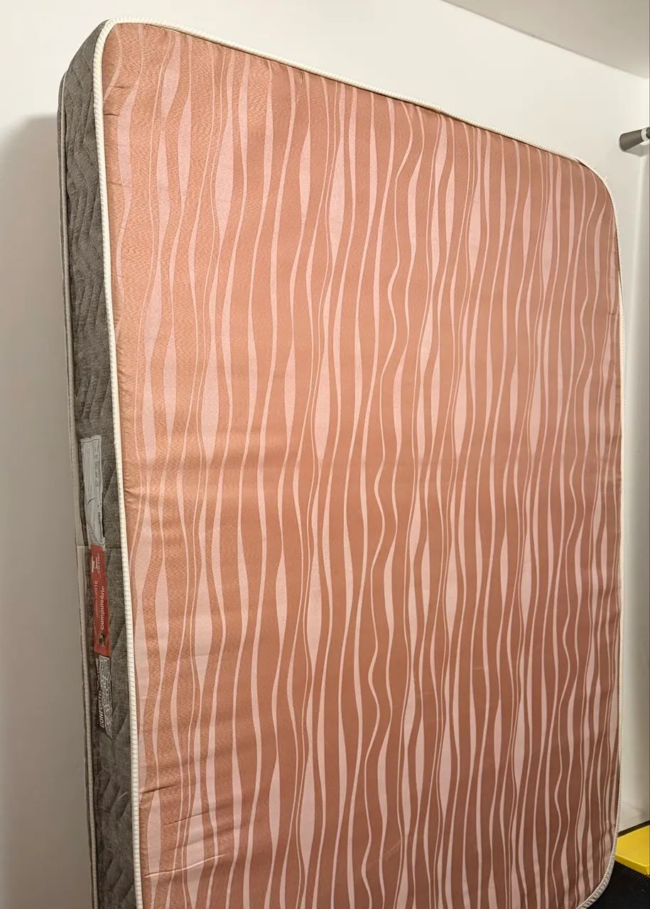 Cama box + Colchão Casal Espuma D33 - Foto 3