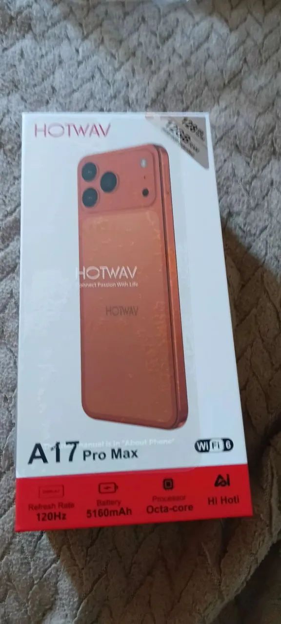 SMARTPHONE HOTWAV A17 PRO MAX 128GB 12GB RAM COMPLETO - Foto 5