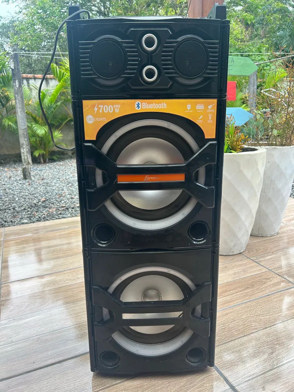 Sub de 12 + Módulo 400W + Caixa de som 700W - Foto 4