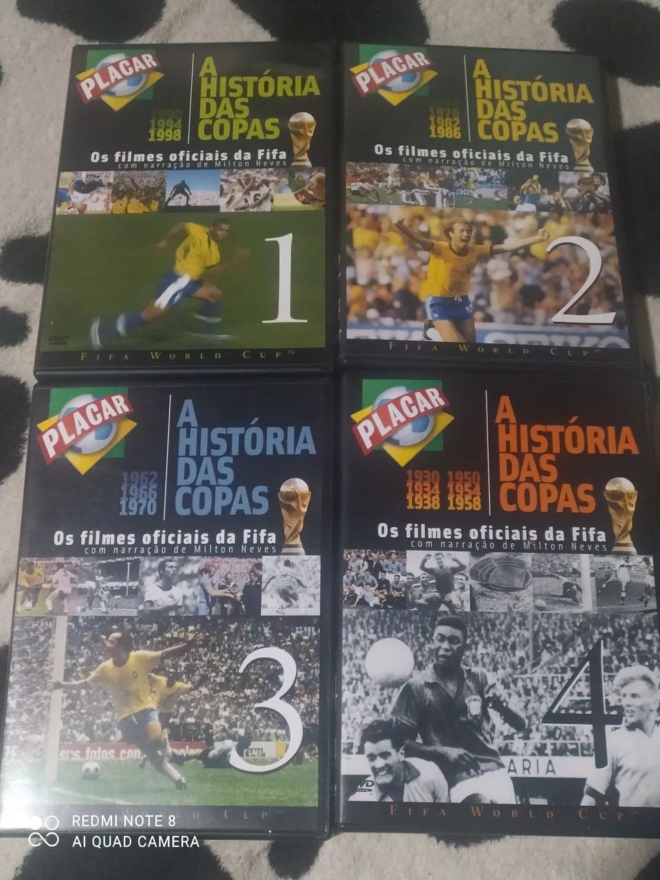 A história das copas 1,2,3,4 aceito trocas - Foto 2