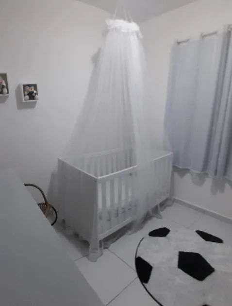 Berço + Colchão + Mosquiteiro 