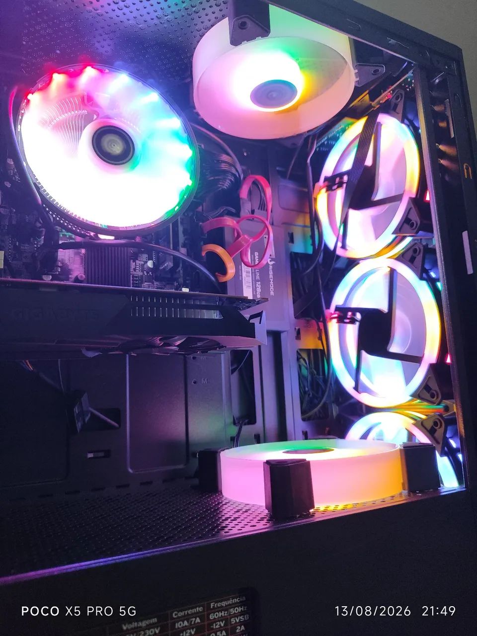 Pc Gamer Intel, 2Monitores, mais barato de Goiania - Foto 4