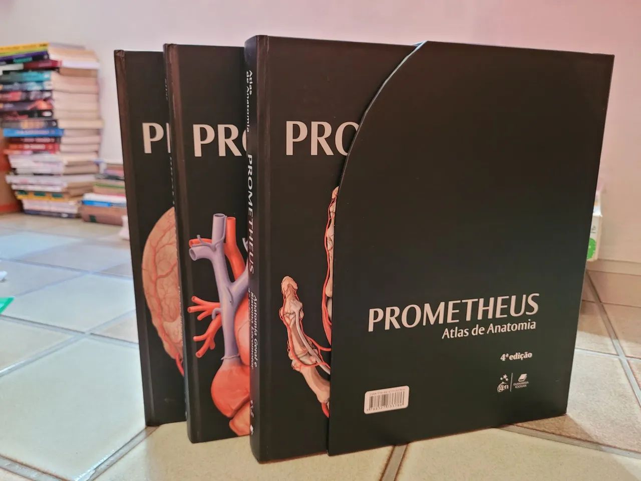 Prometheus Atlas de Anatomia 4ª ed. - Coleção Completa - Livros e