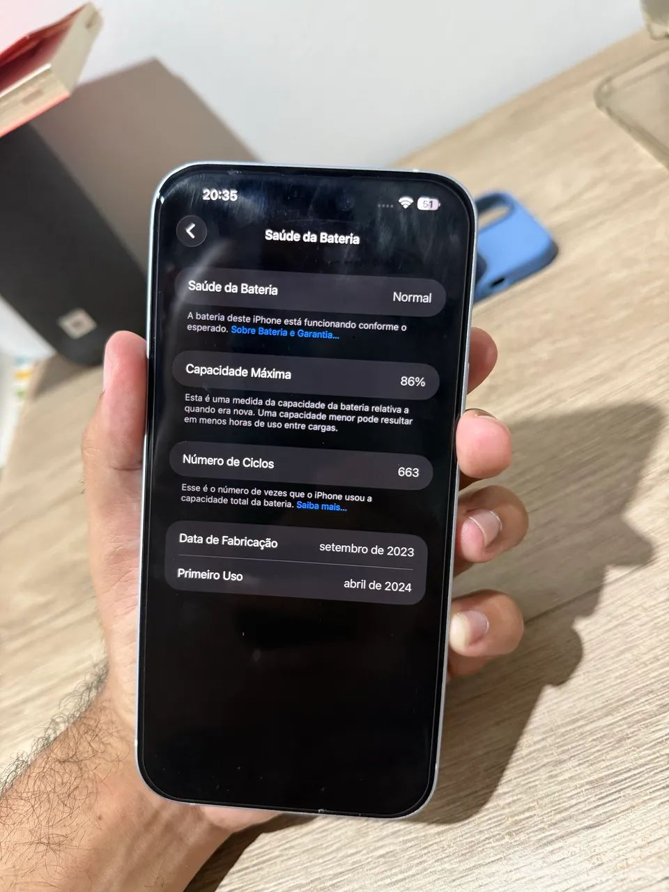 iPhone 15 Plus 128GB USADO - Foto 4