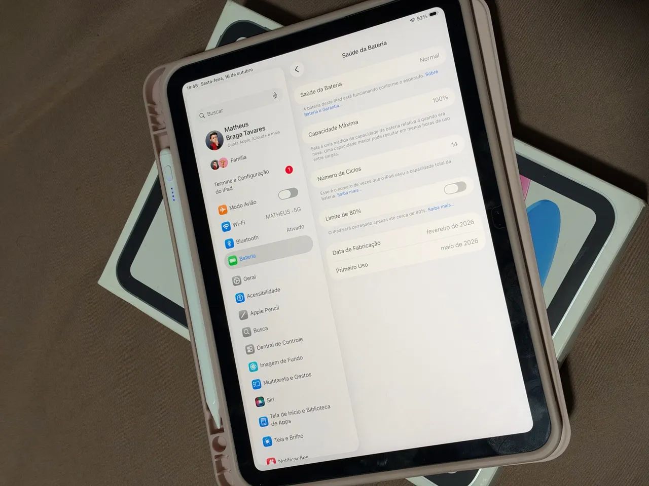IPAD 11 NA GARANTIA