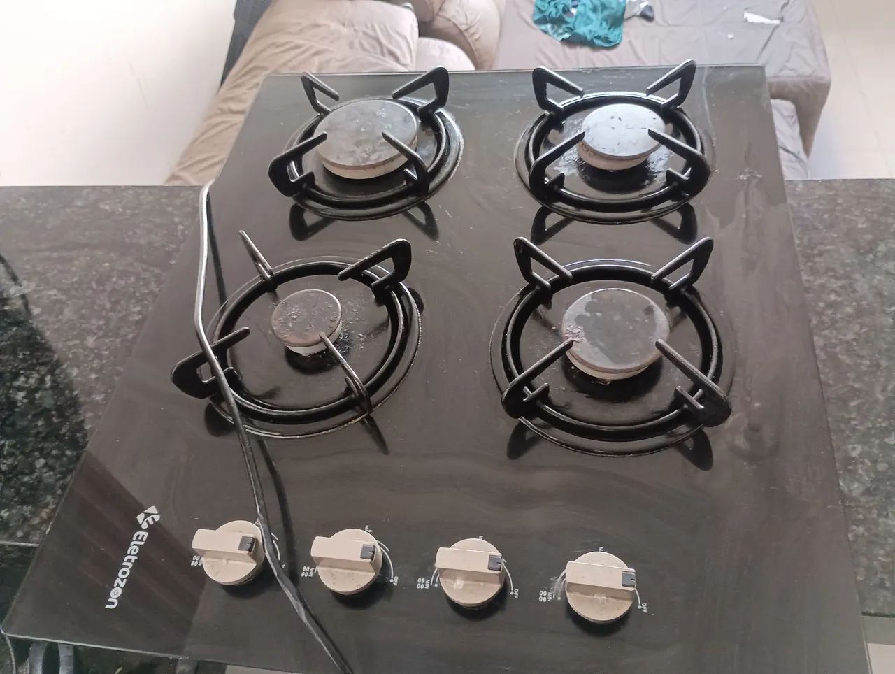  fogão cooktop 4 bocas - Foto 3