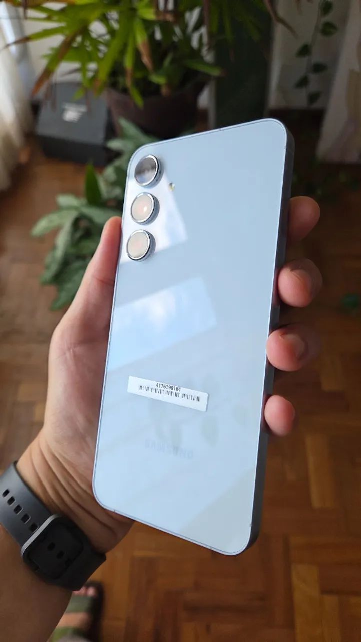 Samsung Galaxy A55 5G 256 GB Azul Claro - Foto 2