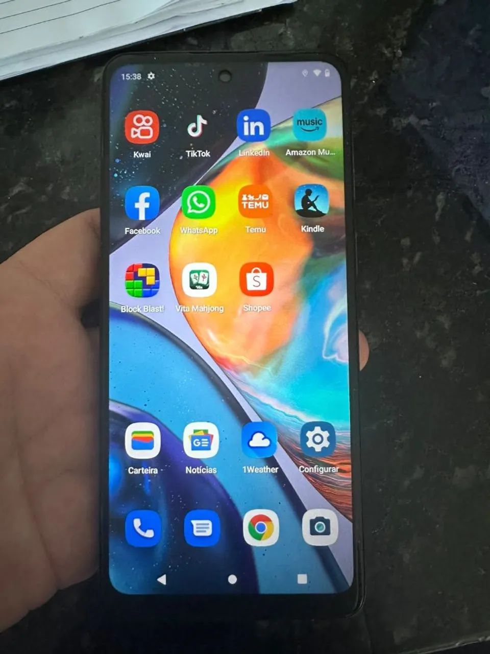 Motog22 bem novinho 128gb - Foto 2