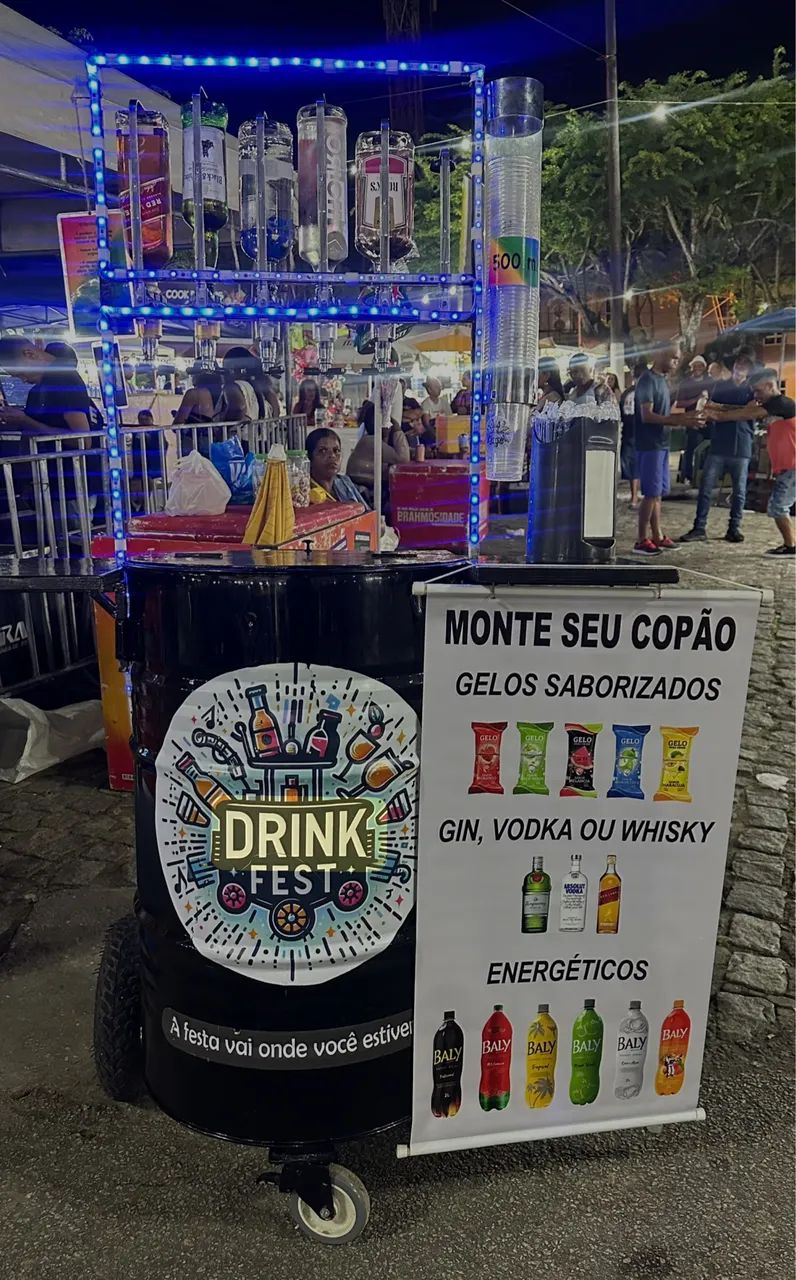 Carrinho de drink  - Foto 3