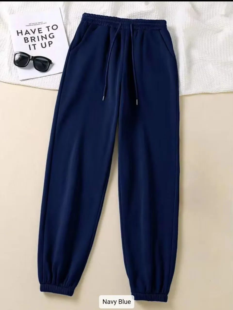Calça Moletom Flanelada Com Bolso - Foto 5