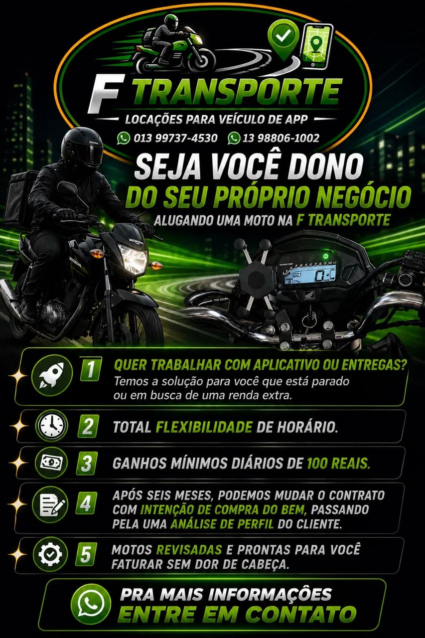Aluguel de moto