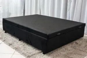 Base Baú Casal Preta (Pagamento no ato da entrega)