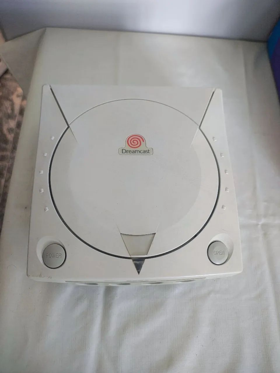 Dreamcast completo com acessórios e com leitor funcionando perfeitamente - Foto 2