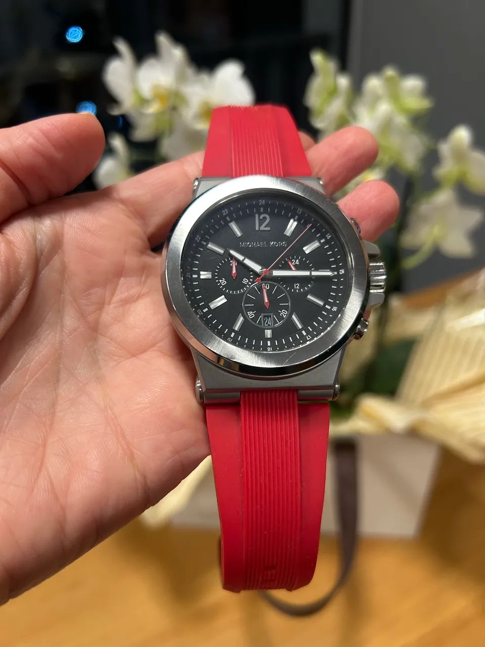 Relógio Michael Kors Masculino, Semi-novo, Original  - Foto 2