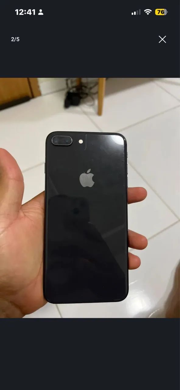 iPhone 8plus 256g, 61%de bateria 