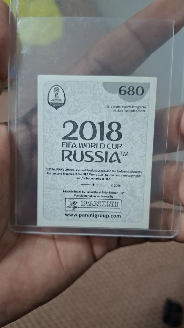 Figurinha Pelé Legend 2018 - Foto 2