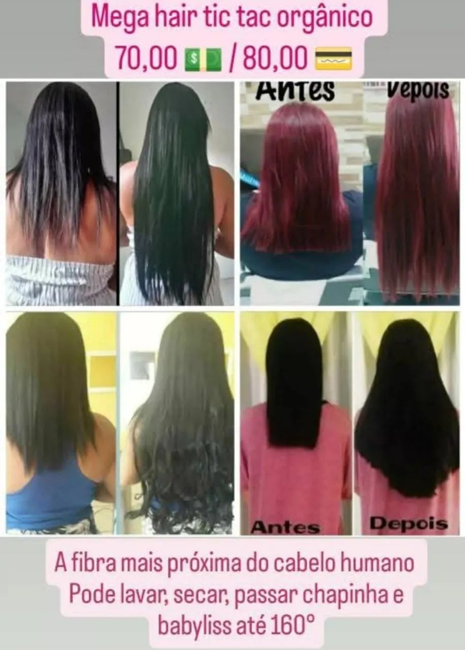 Mega hair tic tac orgânico  - Foto 2