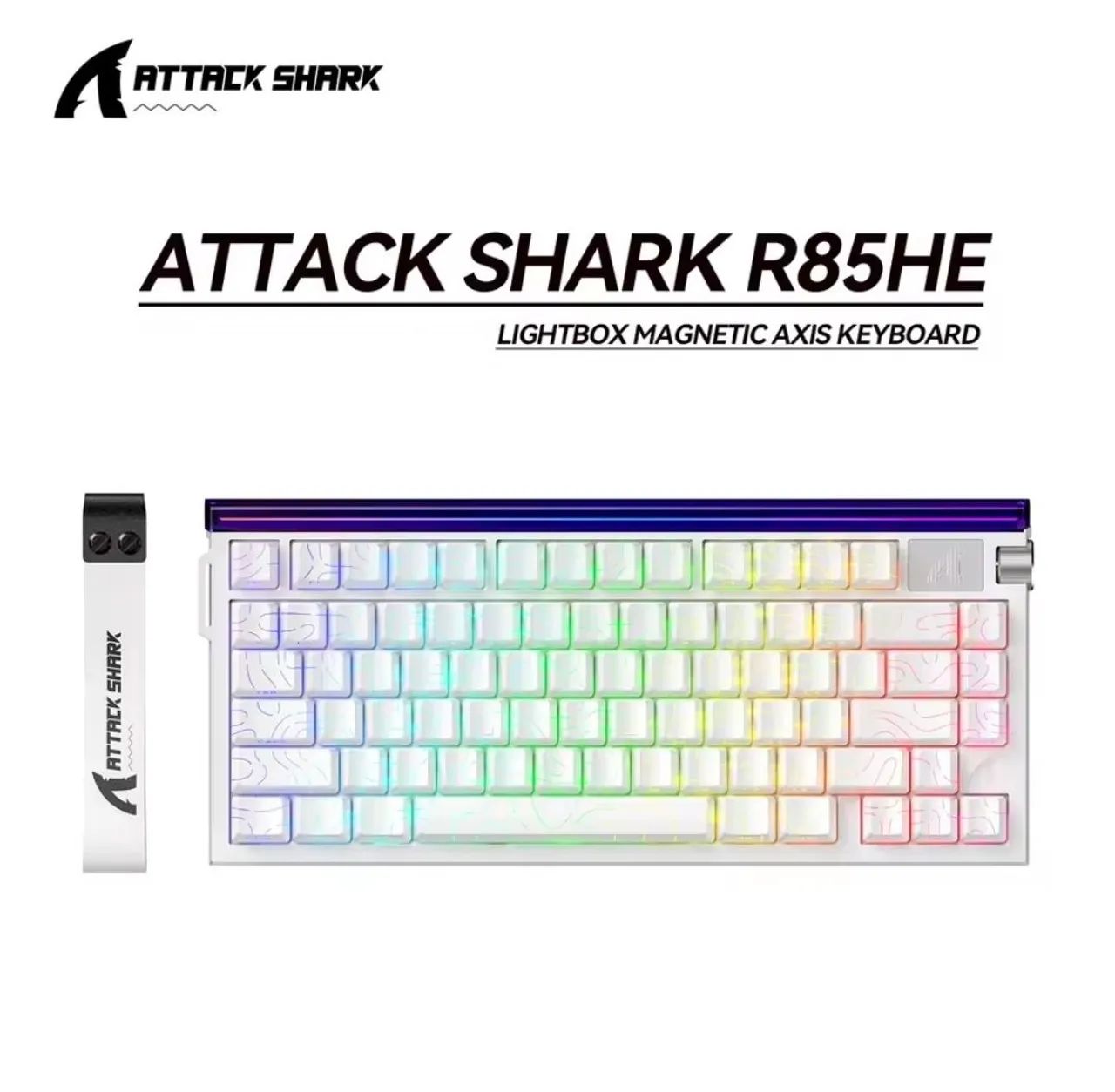 Attack Shark R85HE - Teclado Magnético Hall Effect