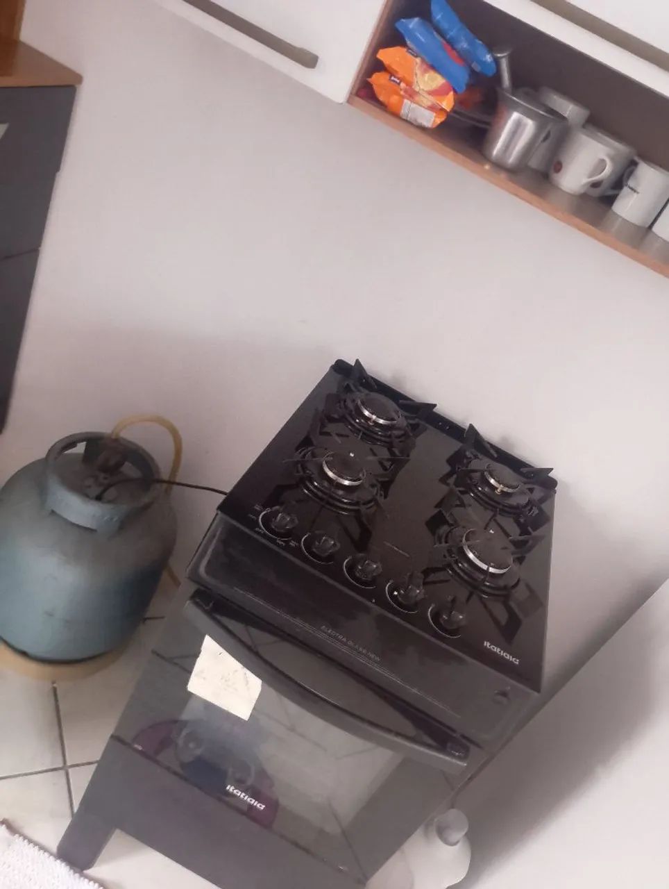 Fogão e gas